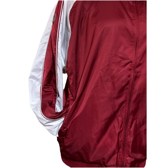 NEW Alabama Crimson Tide Colosseum Maroon Full Zip Varsity Jacket Coat Men's L - Picture 3 of 12